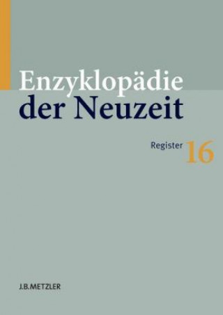 Knjiga Enzyklopadie der Neuzeit Friedrich Jaeger