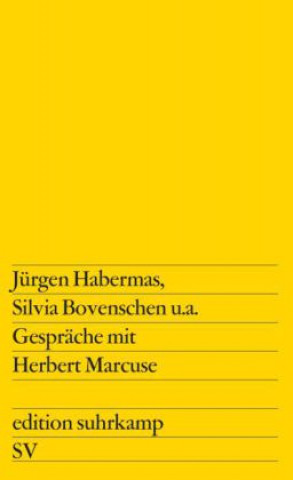 Knjiga Gespräche mit Herbert Marcuse Hans-Martin Lohmann