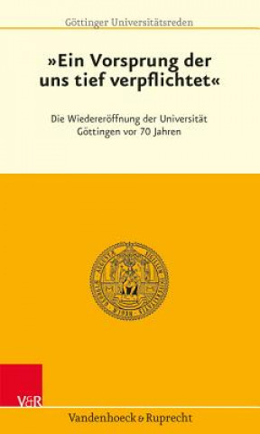 Книга "Ein Vorsprung der uns tief verpflichtet" Ulrike Beisiegel