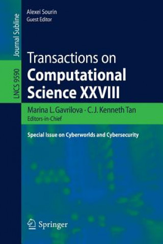 Książka Transactions on Computational Science XXVIII Marina L Gavrilova