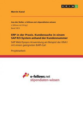 Kniha ERP in der Praxis. Kundensuche in einem SAP R/3-System anhand der Kundennummer Marvin Kanal