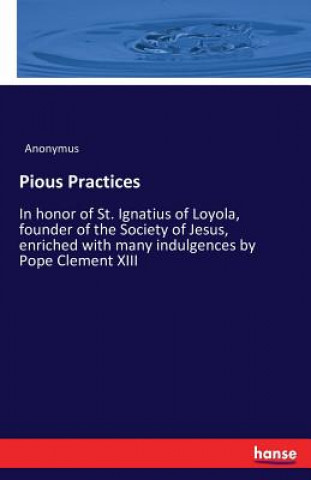 Βιβλίο Pious Practices Anonymus