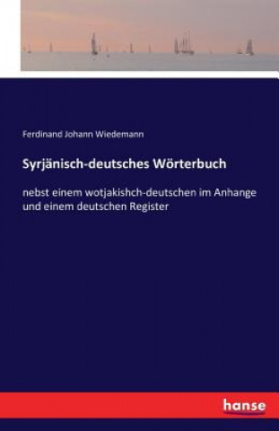 Kniha Syrjanisch-deutsches Woerterbuch Ferdinand Johann Wiedemann