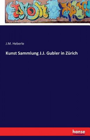 Kniha Kunst Sammlung J.J. Gubler in Zurich J M Heberle