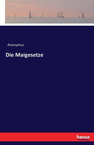 Книга Maigesetze Anonymus