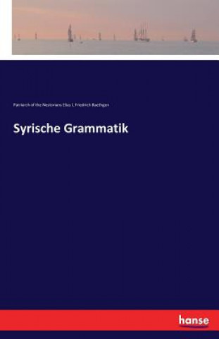 Kniha Syrische Grammatik Friedrich Baethgen