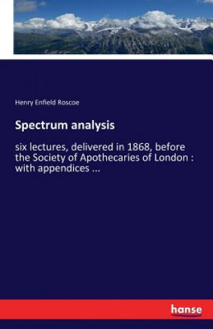 Kniha Spectrum analysis Roscoe