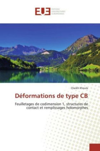 Libro Déformations de type CB Cheikh Khoule