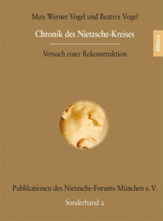 Książka Chronik des Nietzsche-Kreises Max Werner Vogel