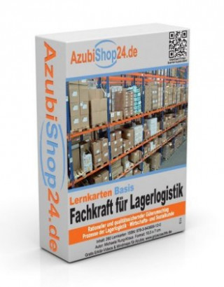 Játék AzubiShop24.de Basis-Lernkarten Fachkraft für Lagerlogistik Michaela Rung-Kraus