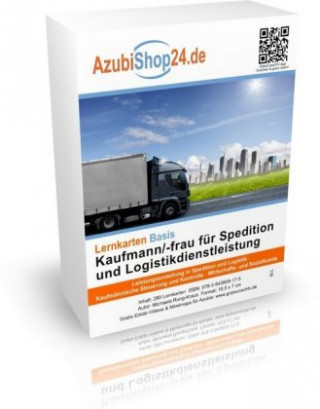 Gra/Zabawka AzubiShop24.de Basis-Lernkarten Kaufmann / Kauffrau für Spedition und Logistikdienstleistung Michaela Rung-Kraus