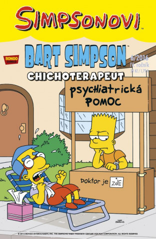 Carte Bart Simpson Chichoterapeut Matt Groening