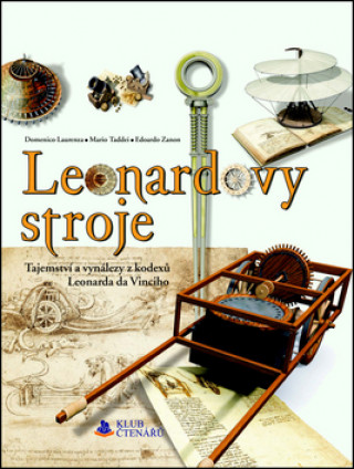 Kniha Leonardovy stroje Domenico Laurenza