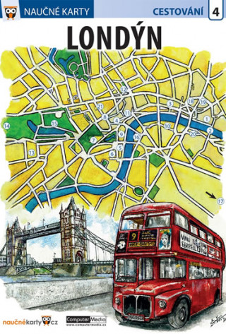 Tiskanica Naučné karty Londýn 