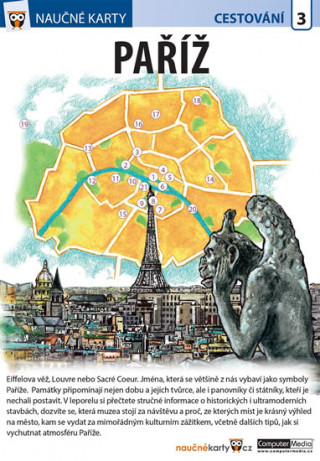 Tiskanica Paříž - Naučné karty Computer Media