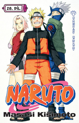 Carte Naruto 28 - Narutův návrat Masaši Kišimoto
