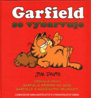 Książka Garfield se vybarvuje Jim Davis