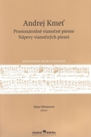 Buch Prostonárodné vianočné piesne Andrej Kmeť