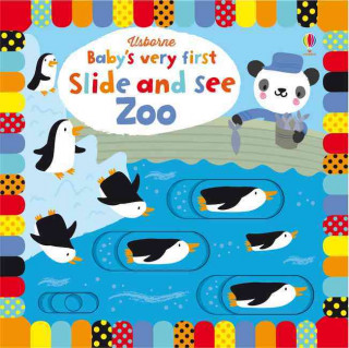 Book Baby's Very First Slide and See Zoo Fiona Watt