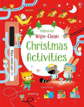 Книга Wipe-Clean Christmas Activities Kirsteen Robson