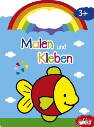 Carte Malen und Kleben - Fisch 