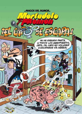 Kniha El capo se escapa/ The Capo Escapes Francisco Ibańez