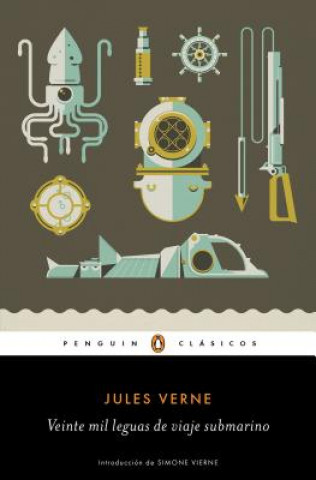 Carte Veinte mil leguas de viaje submarino / Twenty ThoUSnd Leagues Under the Sea Jules Verne