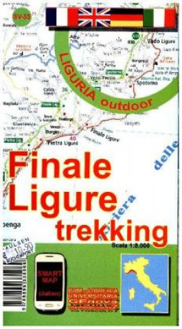 Nyomtatványok Finale Ligure Trekking Karte 