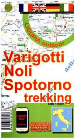 Materiale tipărite Varigotti, Noli, Spotorno Trekking Karte 