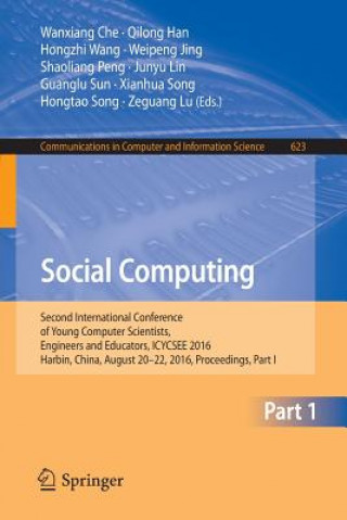 Kniha Social Computing Wanxiang Che