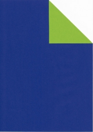 Joc / Jucărie Geschenkpapier VT royal-grün we., 25 Bogen (70 x 100 cm) 