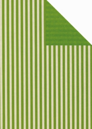 Joc / Jucărie Geschenkpapier Leer kitt-grün we., 25 Bogen (70 x 100 cm) 