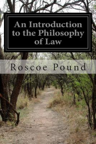 Könyv An Introduction to the Philosophy of Law Roscoe Pound