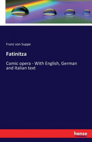Livro Fatinitza Franz Von Suppe