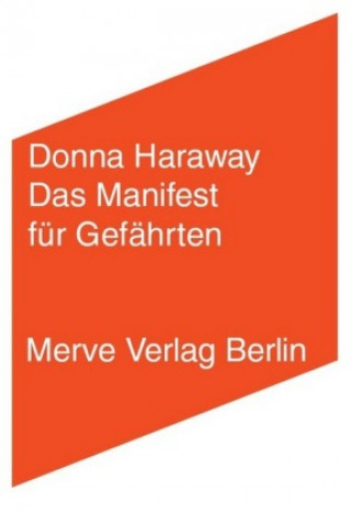 Könyv Das Manifest für Gefährten Donna Haraway