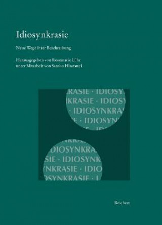 Könyv Idiosynkrasie Rosemarie Lühr