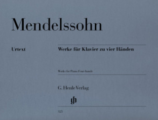 Tiskovina Werke für Klavier zu vier Händen Felix Mendelssohn Bartholdy