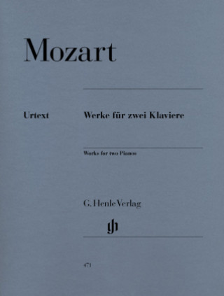 Tiskovina Werke für zwei Klaviere, Zwei Klaviere zu vier Händen Wolfgang Amadeus Mozart
