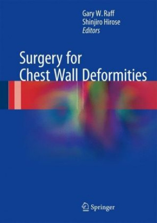 Könyv Surgery for Chest Wall Deformities Gary W. Raff