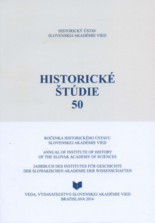 Knjiga Historické štúdie 50 Daniela Kodajová