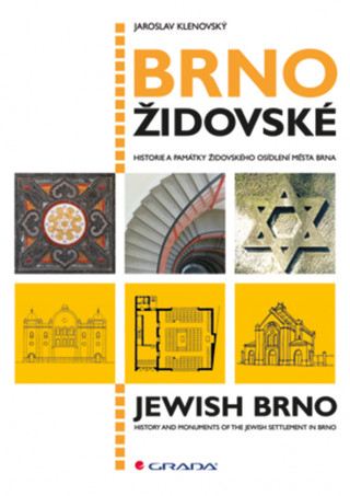 Kniha Brno židovské Jaroslav Klenovský