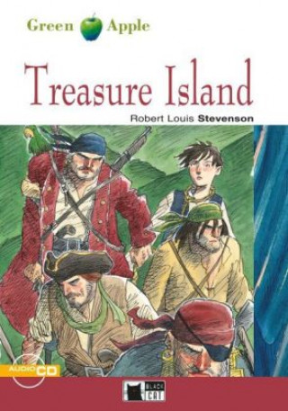 Kniha Treasure Island, w. Audio-CD Robert Louis Stevenson