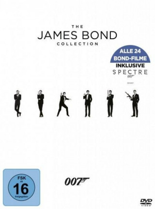 Videoclip Bond Collection 2016, 24 DVD Sean Connery