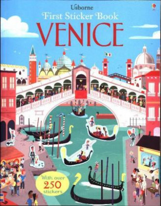 Könyv First Sticker Book Venice James Maclaine
