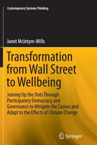 Könyv Transformation from Wall Street to Wellbeing Janet McIntyre-Mills