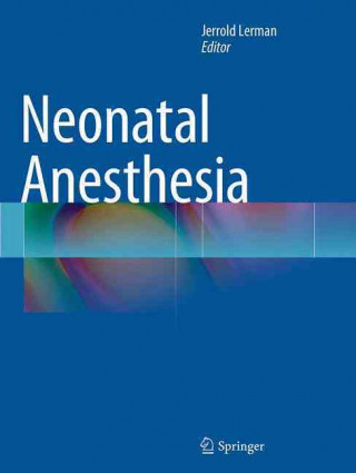 Book Neonatal Anesthesia Jerrold Lerman