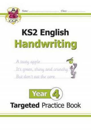 Libro KS2 English Targeted Practice Book: Handwriting - Year 4 CGP Books