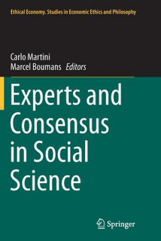 Kniha Experts and Consensus in Social Science Marcel Boumans