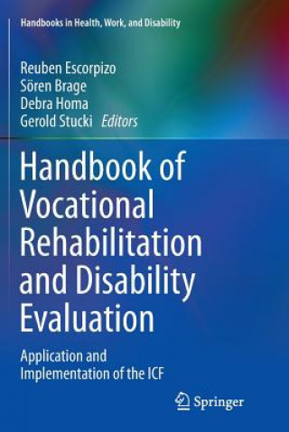 Книга Handbook of Vocational Rehabilitation and Disability Evaluation Sören Brage