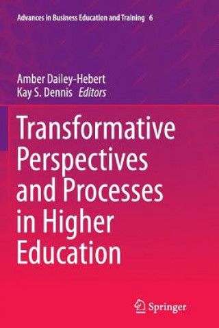 Kniha Transformative Perspectives and Processes in Higher Education Amber Dailey-Hebert